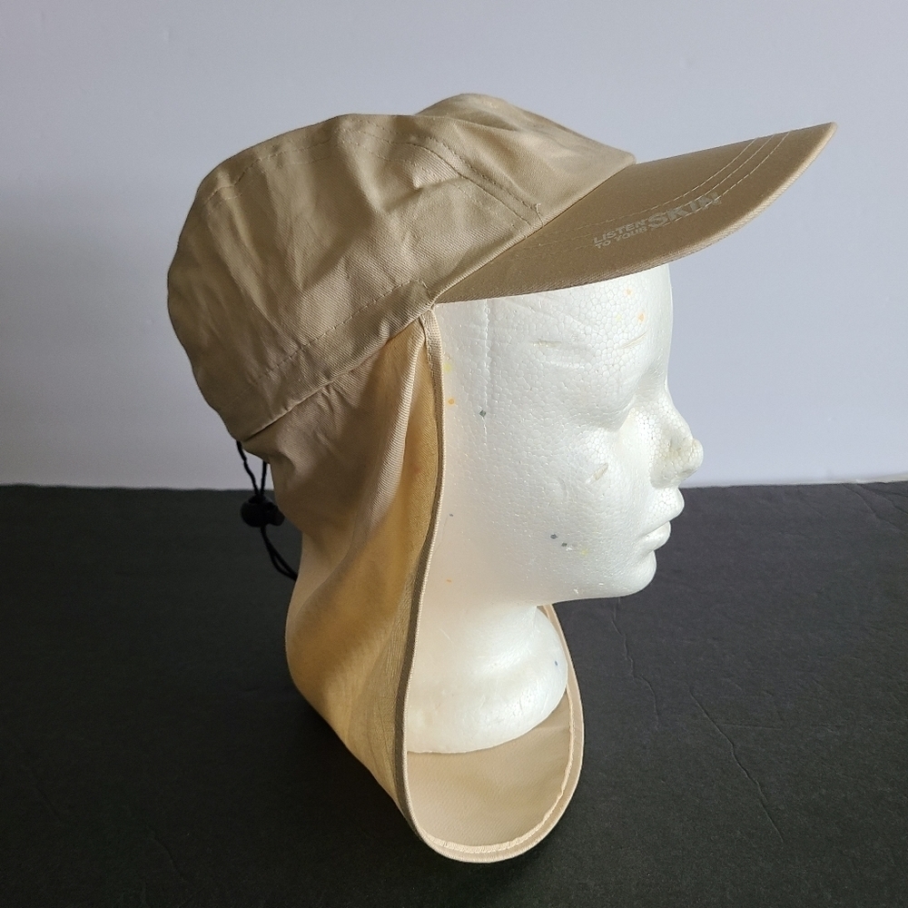 Beige Promo Cap "Lisen To Your Skin"one Size - Picture 2 of 7